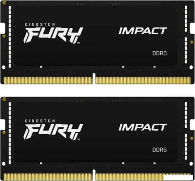 Оперативная память Kingston FURY Impact 2x16 ГБ DDR5 6000МГц KF560S38IBK2-32