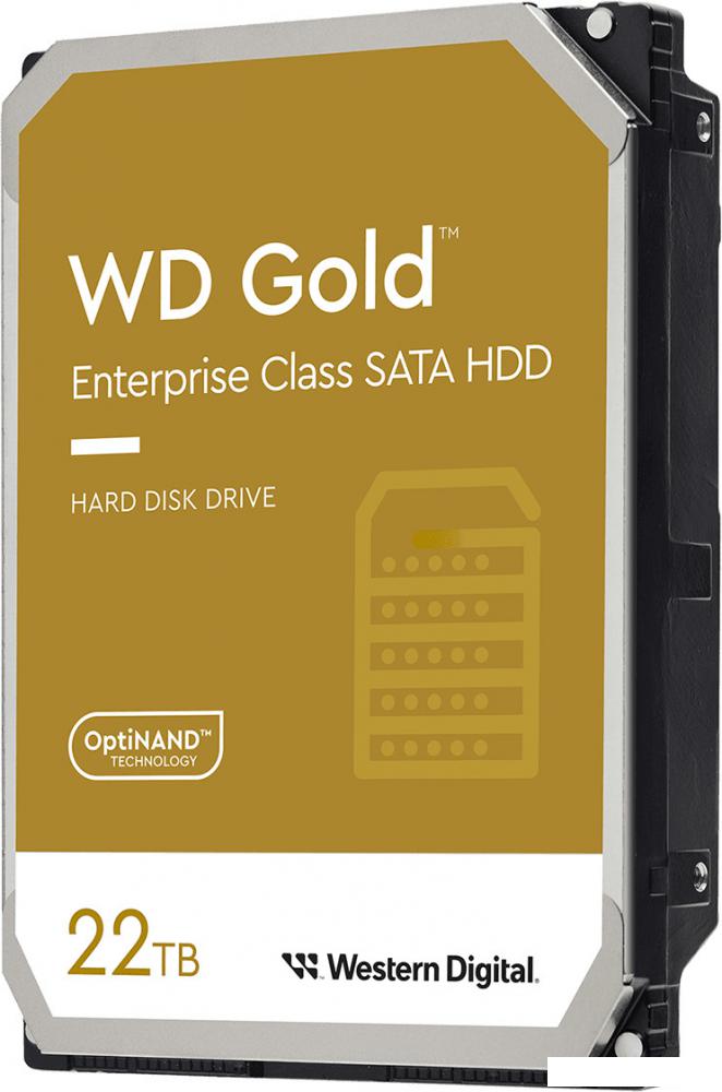 Жесткий диск WD Gold 22TB WD221KRYZ