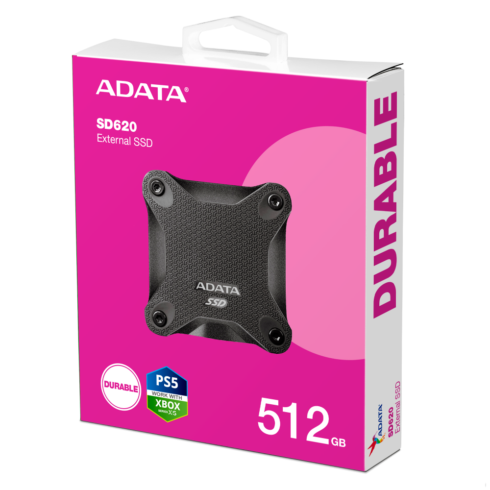 Внешний накопитель ADATA SD620 512GB SD620-512GCBK