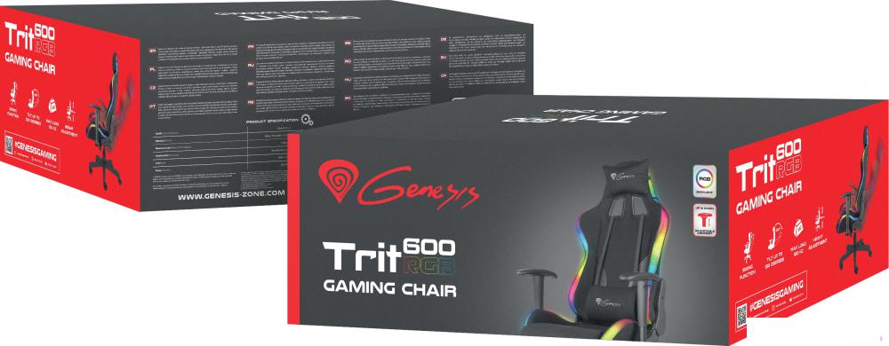 Кресло Genesis Trit 600 RGB (черный) Кресло Genesis Trit 600 RGB (черный)
