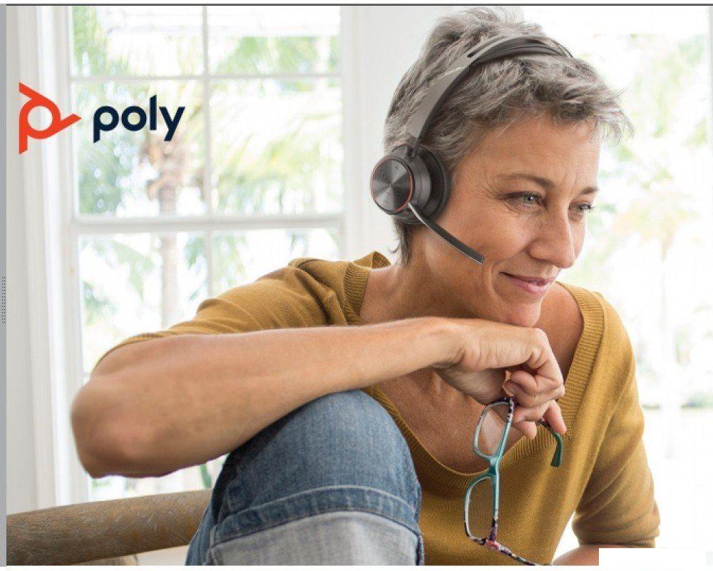 Офисная гарнитура Plantronics Voyager Focus 2 UC USB-C (с зарядной базой)