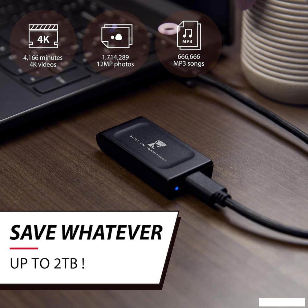 Внешний накопитель Kingston XS1000 1TB SXS1000/1000GA