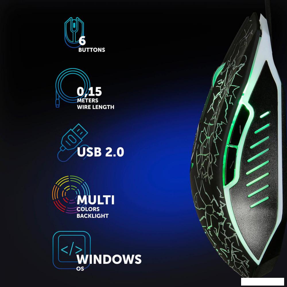 Игровой набор Oklick HS-HKM100G Imperial