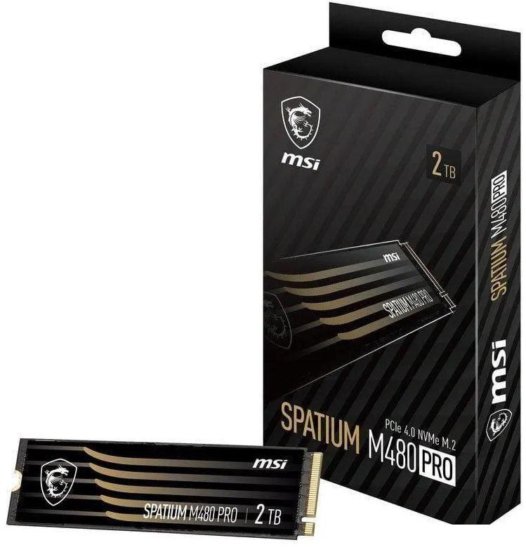 SSD MSI Spatium M480 Pro 2TB S78-440Q600-P83