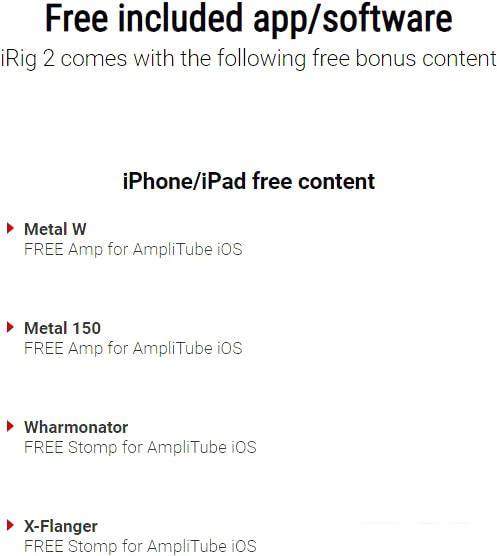 Аудиоинтерфейс IK Multimedia iRig 2