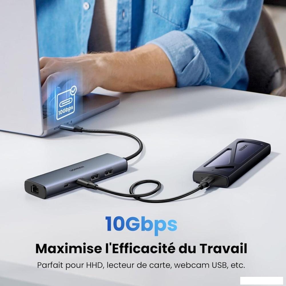 USB-хаб Ugreen CM512 45320