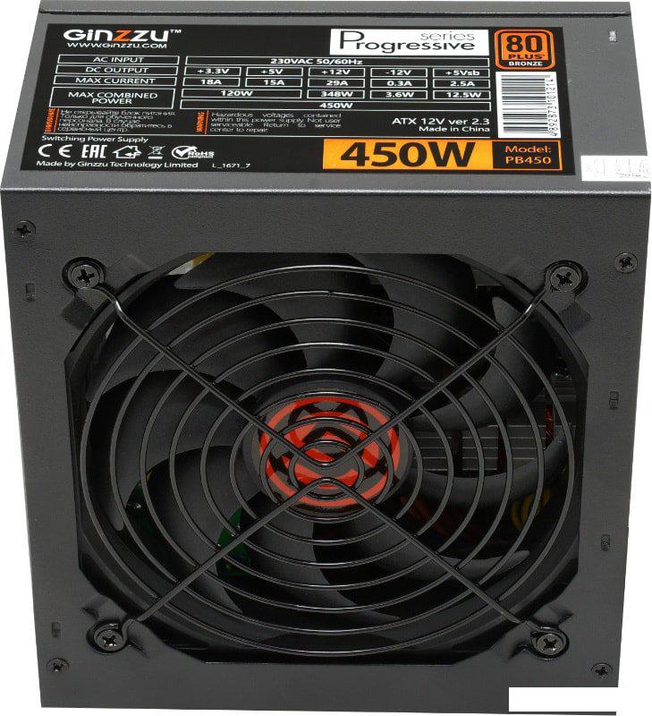 Блок питания Ginzzu PB450
