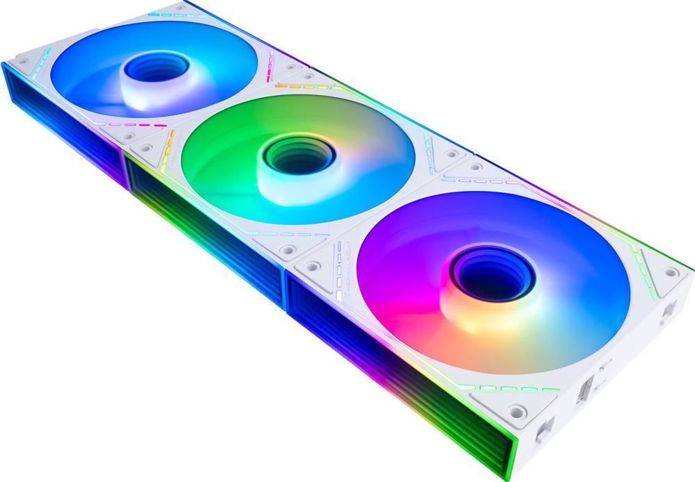 Комплект вентиляторов для корпуса Thermalright TL-M12QW-S X3 (белый)
