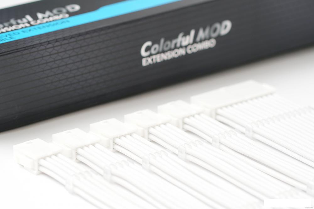 Кабель Qingsea Colorful MOD Extansion Combo QHM-0801 (белый)