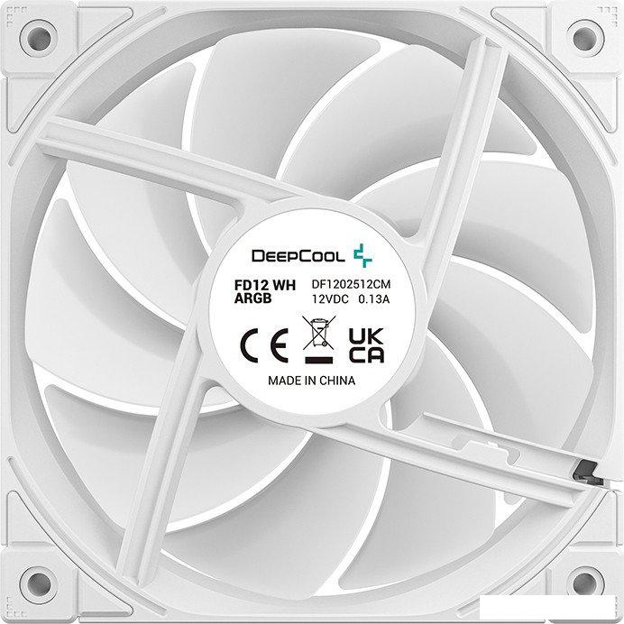 Вентилятор для корпуса DeepCool FD12 ARGB R-FD12-WHAPN1-G