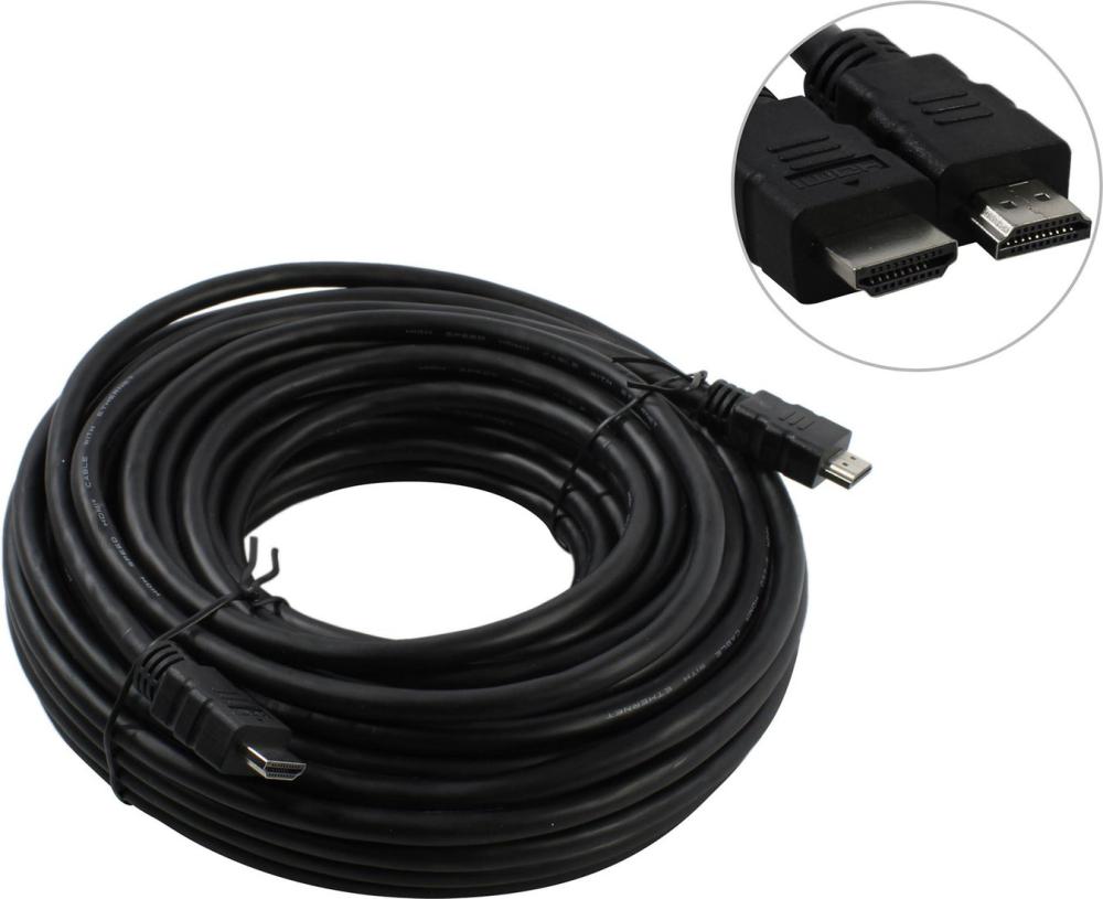 Кабель 5bites APC-005-200 HDMI - HDMI (20 м, черный)