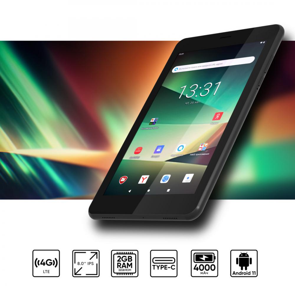 Планшет Topdevice A8 2GB/32GB LTE (черный)