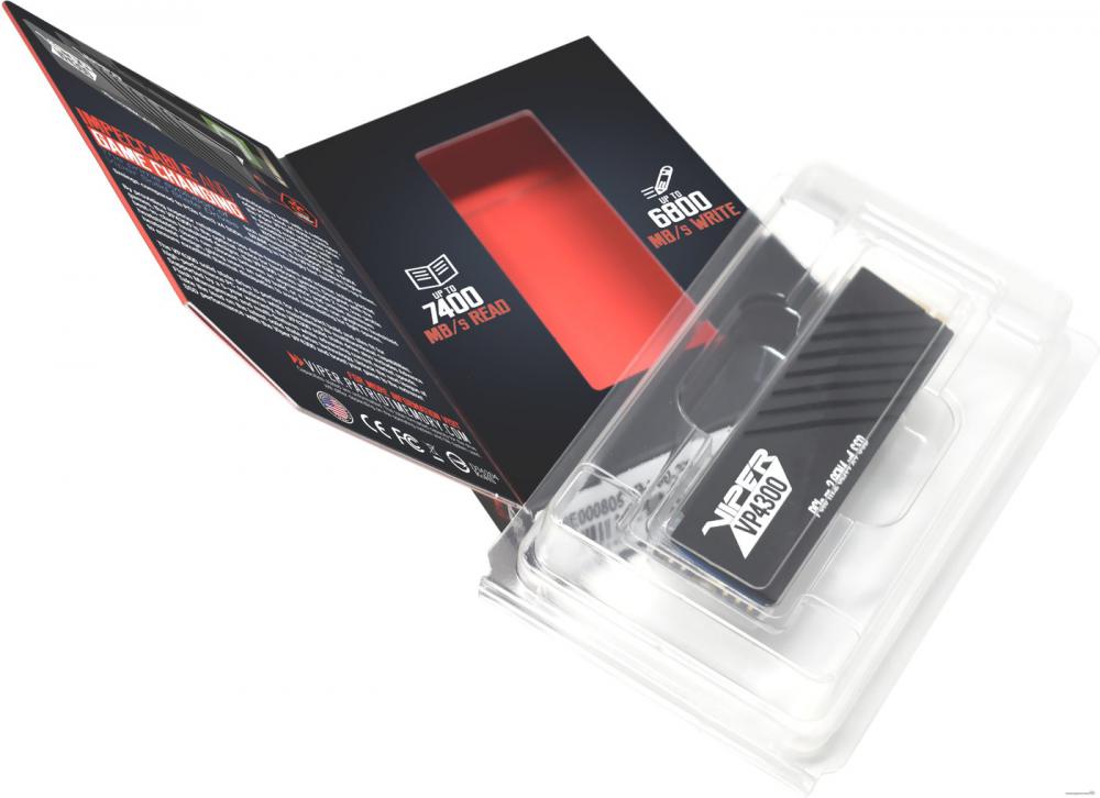 SSD Patriot Viper VP4300 2TB VP4300-2TBM28H SSD Patriot Viper VP4300 2TB VP4300-2TBM28H