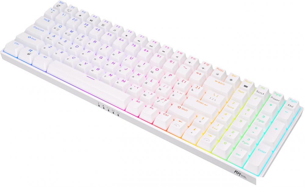 Клавиатура Royal Kludge RK100 RGB (белый, RK Brown)