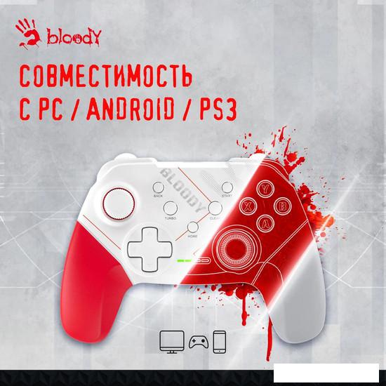 Геймпад A4Tech Bloody GPW50 (белый)