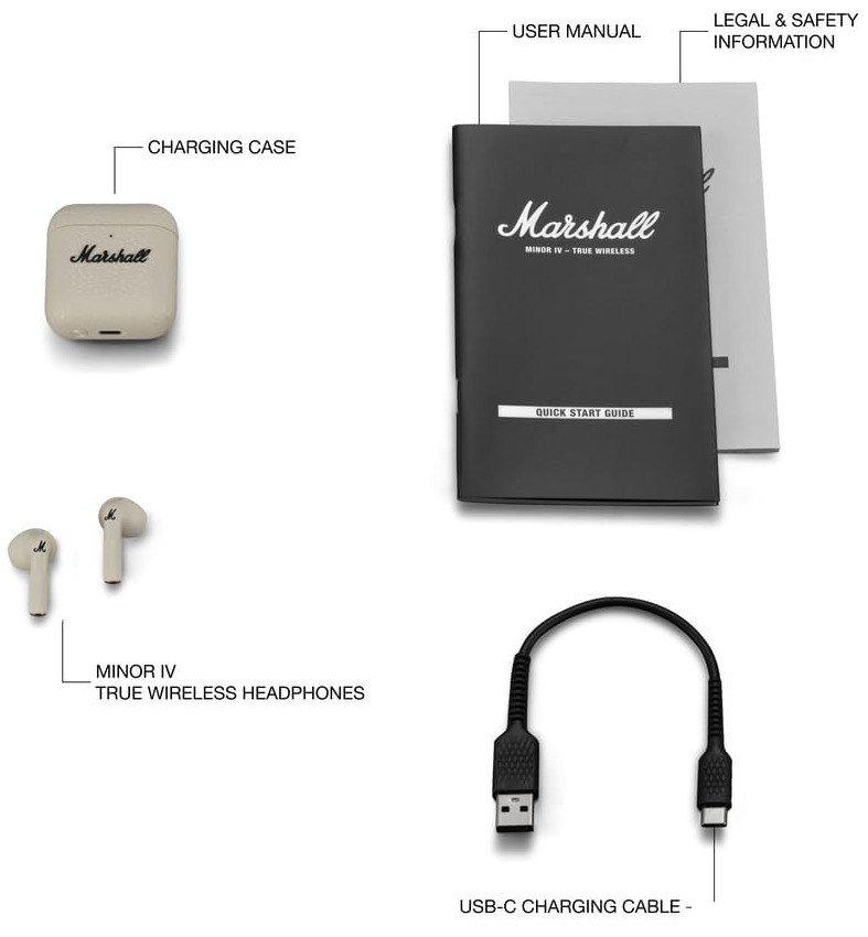 Наушники Marshall Minor IV (кремовый)