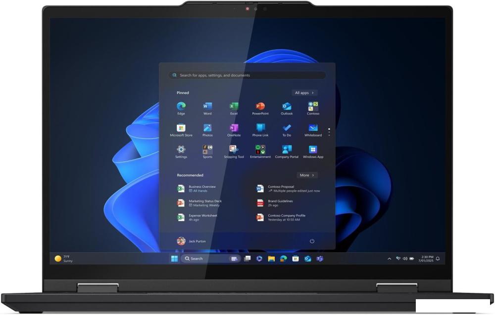Ноутбуки Lenovo ThinkPad T14s 2-in-1 Gen 1 21R3000WUS