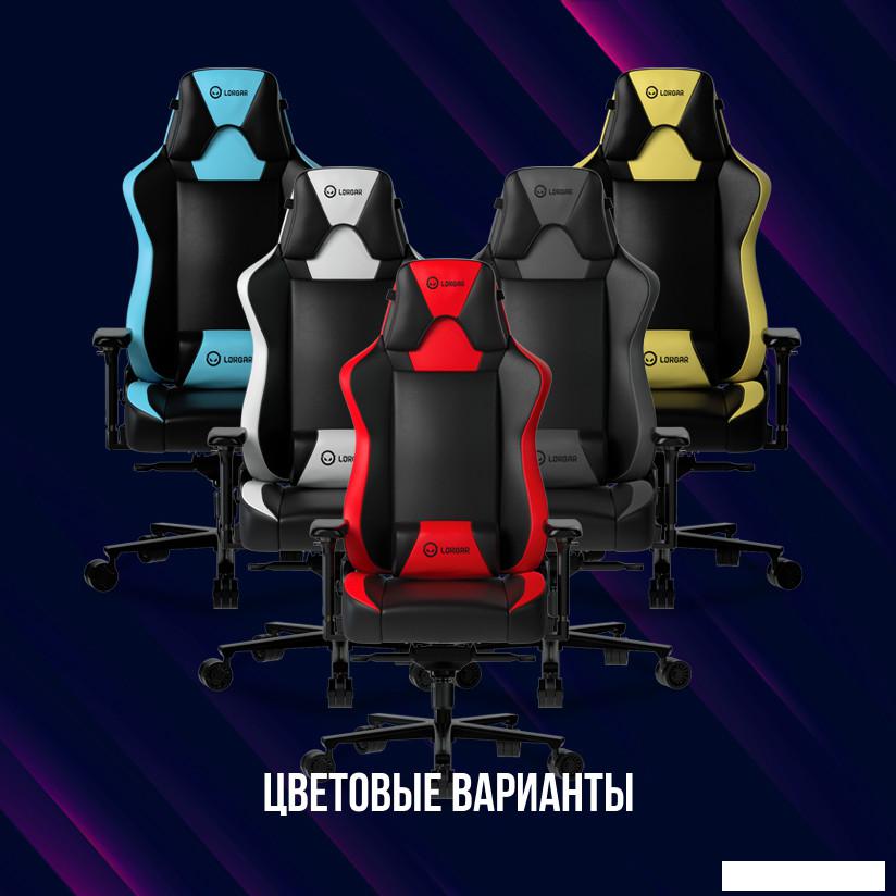 Игровое (геймерское) кресло Lorgar Base 311 (черный/белый) Игровое (геймерское) кресло Lorgar Base 311 (черный/белый)