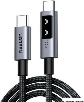 Кабель Ugreen L509 35513 USB Type-C - USB Type-C (3 м, серый)