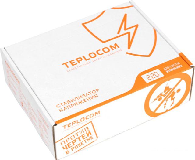 Стабилизатор напряжения TEPLOCOM ST-555-И (серебристый)