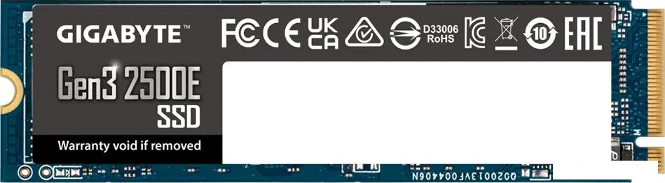 SSD Gigabyte Gen3 2500E 1TB G325E1TB SSD Gigabyte Gen3 2500E 1TB G325E1TB