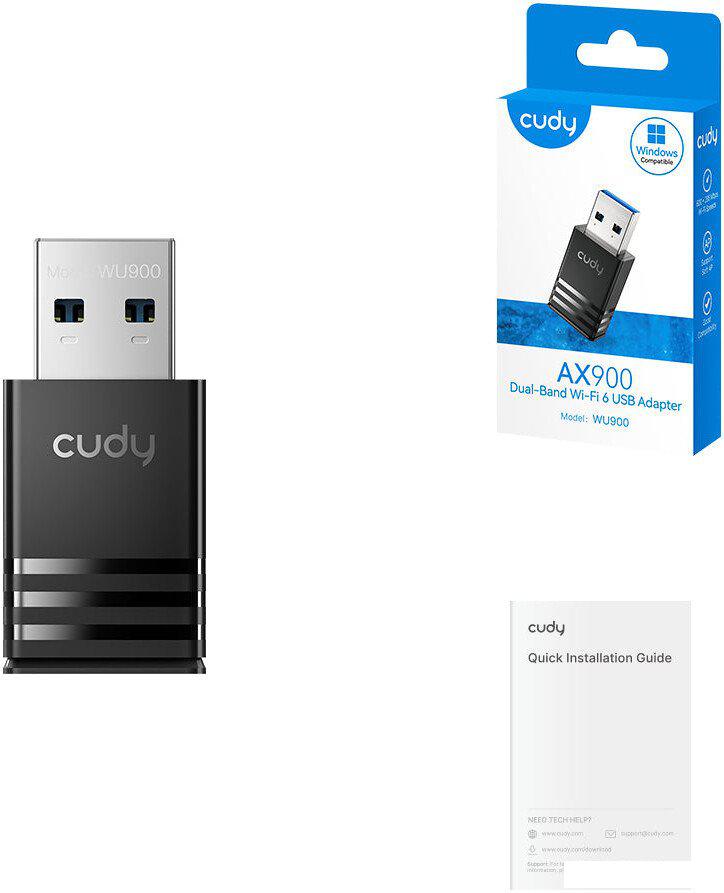Wi-Fi/Bluetooth адаптер Cudy WU900 1.0