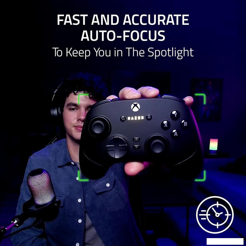 Веб-камера для стриминга Razer Kiyo V2 X (белый)