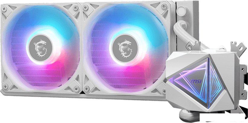 Система жидкостного охлаждения для процессора MSI MAG CoreLiquid I240 (белый)