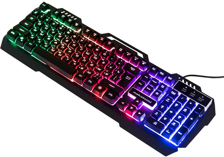 Клавиатура Nakatomi KG-35U (черный)