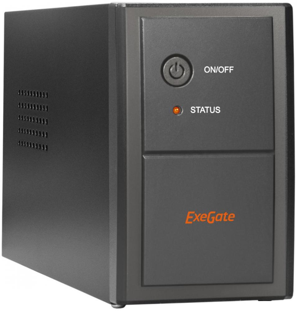 Источник бесперебойного питания ExeGate BNB-650.LED.AVR.EURO EP276528RUS