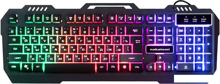 Клавиатура Nakatomi KG-35U (черный)