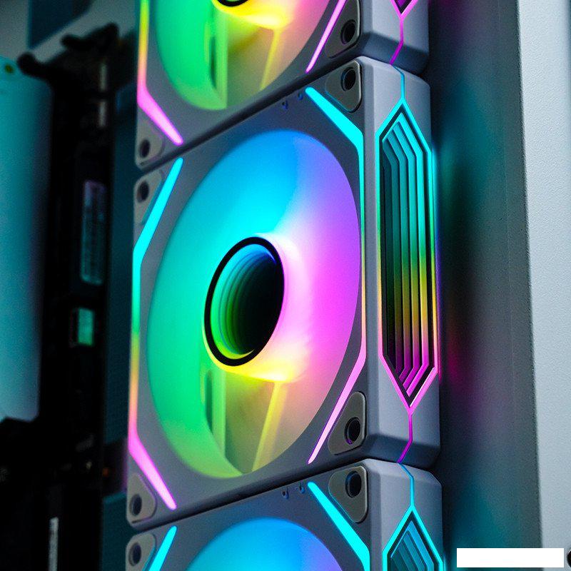 Набор вентиляторов Jonsbo ZL-120 Reversed (черный, 3 шт.)