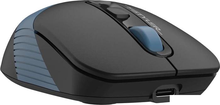 Мышь A4Tech Fstyler FG10CS Air (черный/синий)