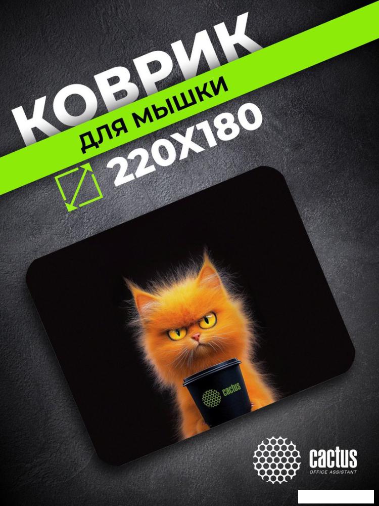 Коврик для мыши CACTUS Red Cat CS-MPC-P11XS