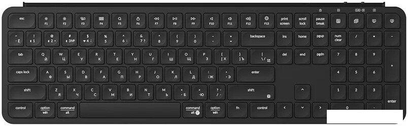 Клавиатура Keychron B6 Pro B6P-K9-RU (глубокий черный)