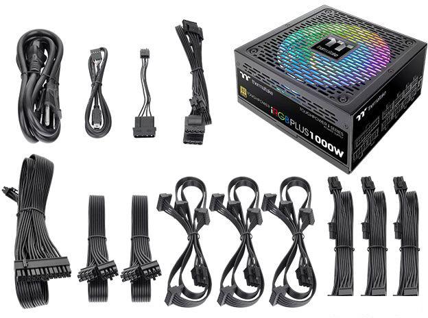 Блок питания Thermaltake Toughpower iRGB PLUS 1000W Gold TT Premium Edition TPI-1000DH3FC