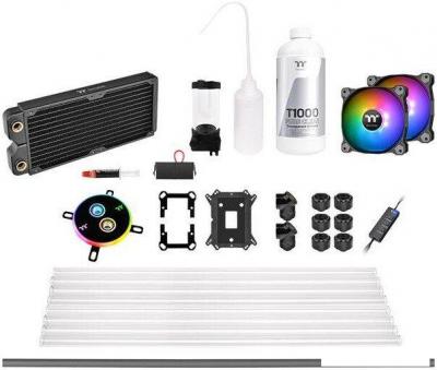 Системы охлаждения Thermaltake Pacific C240 DDC Hard Tube Water Cooling Kit CL-W242-CU12SW-A