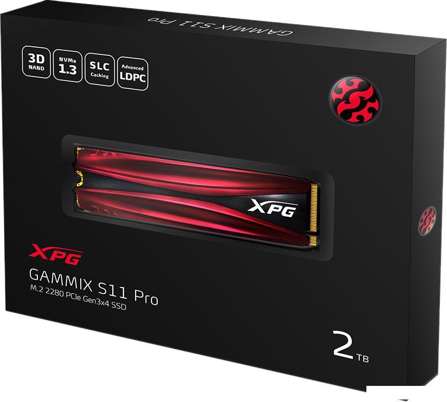 SSD ADATA GAMMIX S11 Pro 2TB AGAMMIXS11P-2TT-C
