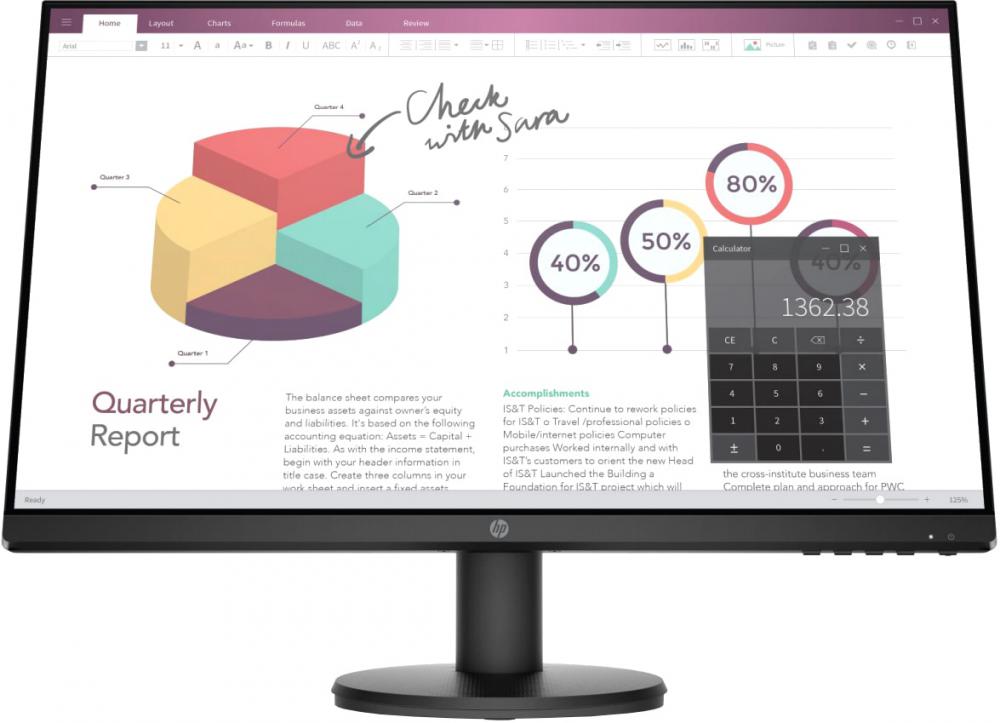 Монитор HP P24v G4 9TT78AA Монитор HP P24v G4 9TT78AA