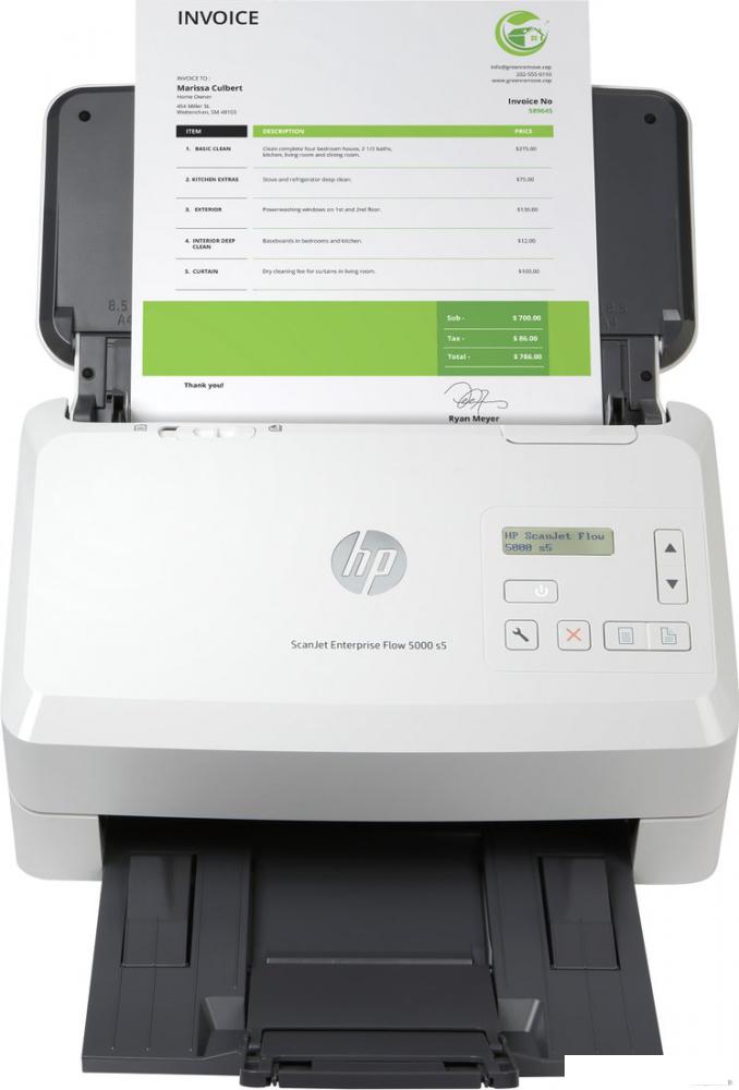Сканер HP ScanJet Enterprise Flow 5000 s5 6FW09A Сканер HP ScanJet Enterprise Flow 5000 s5 6FW09A