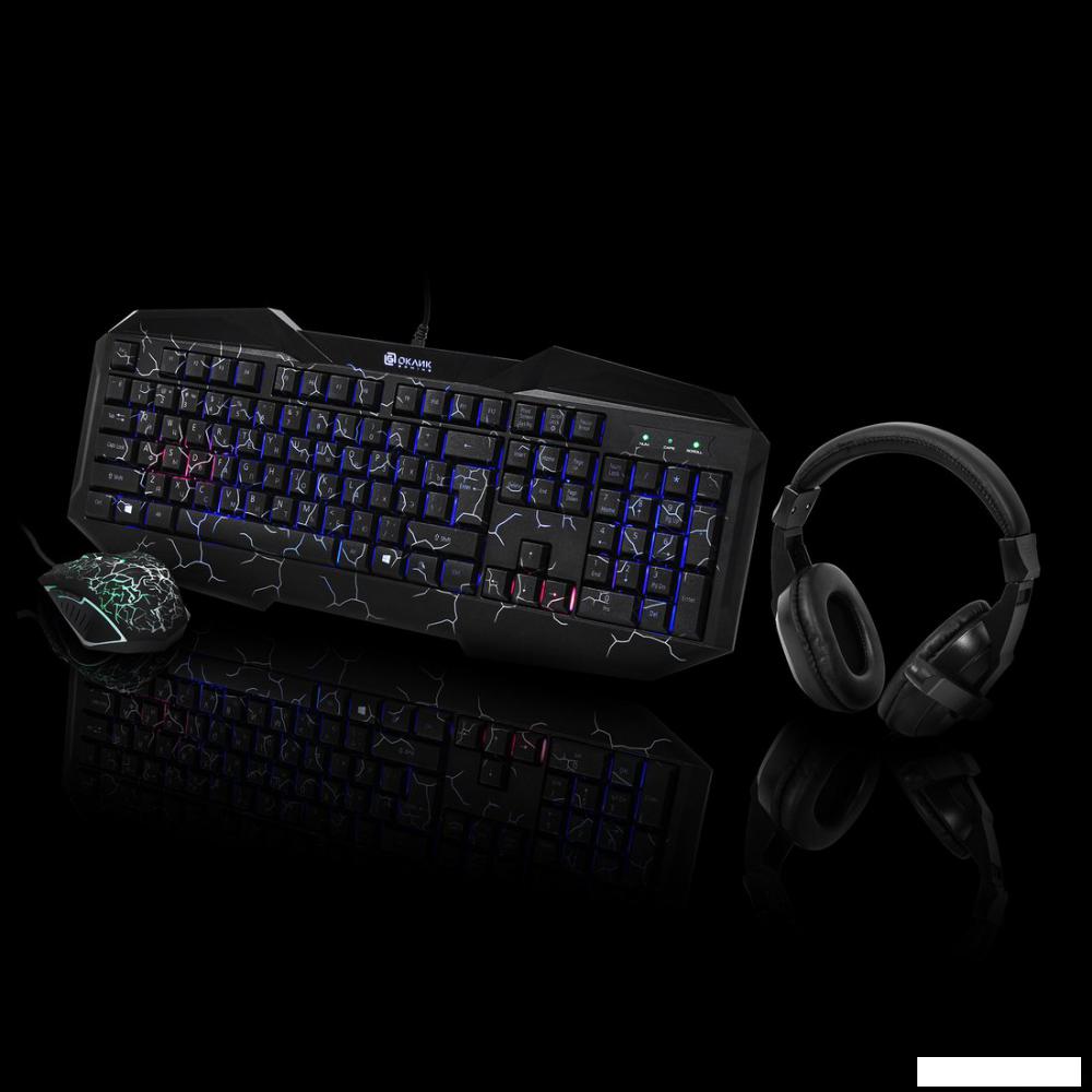 Игровой набор Oklick HS-HKM100G Imperial