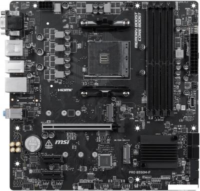 Материнские платы MSI Pro B550M-P
