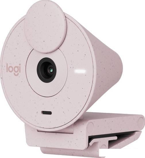 Веб-камера Logitech Brio 300 (розовый)