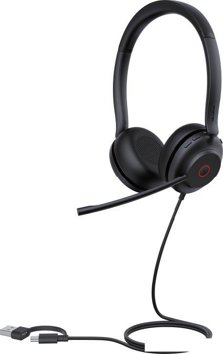 Наушники и гарнитуры Yealink UH35 Dual USB-C/A UC