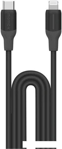 Кабель Momax DL53D 1-Link Flow LC USB Type-C - Lightning (1.2 м, черный)