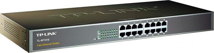 Неуправляемый коммутатор TP-Link TL-SF1016