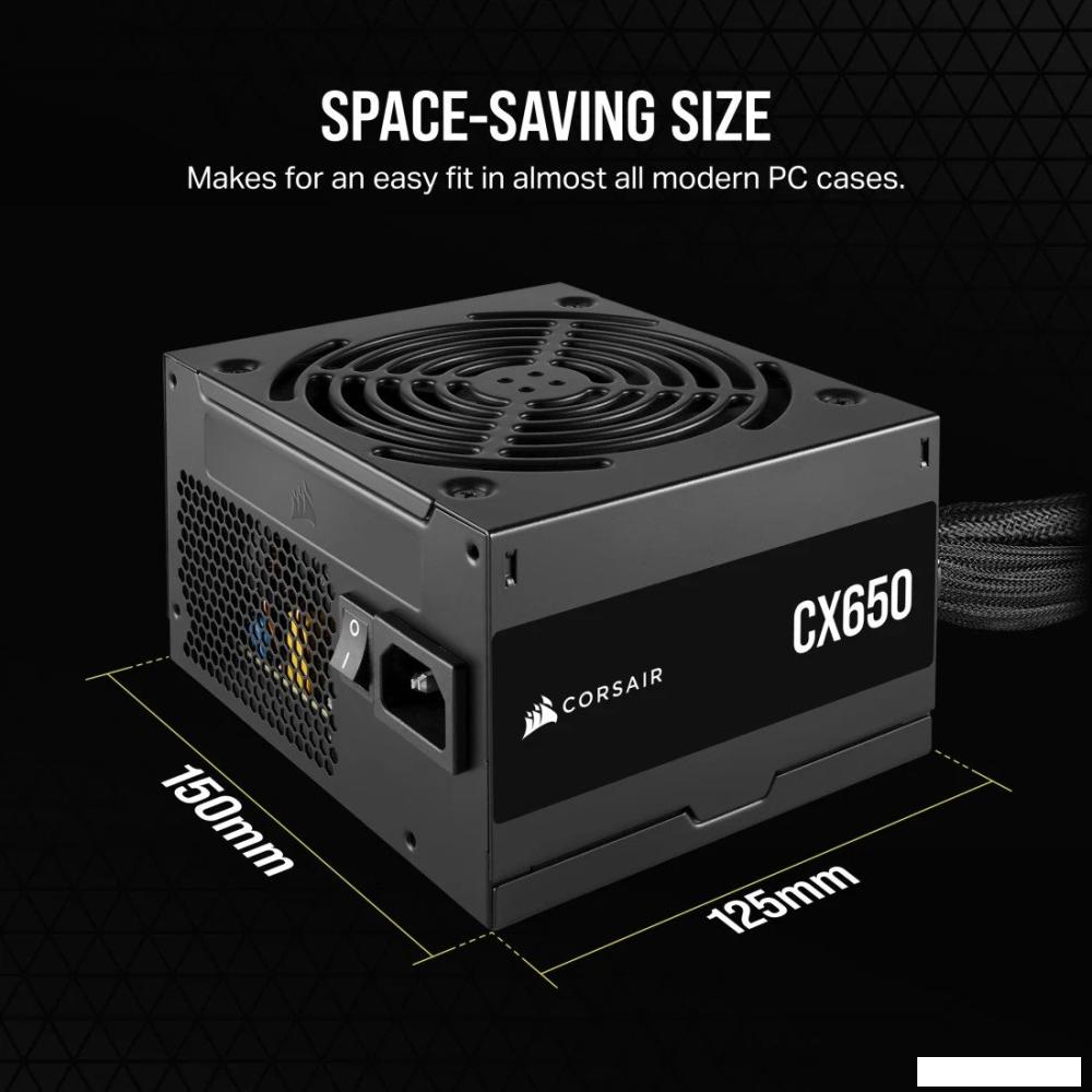 Блоки питания Corsair CX650 CP-9020278-EU