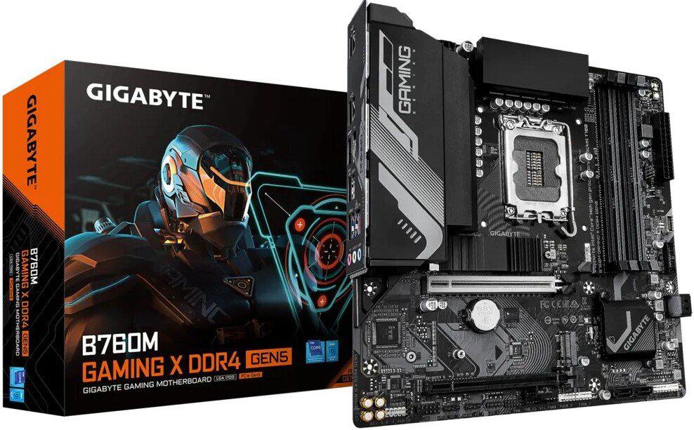 Материнская плата Gigabyte B760M Gaming X DDR4 Gen5