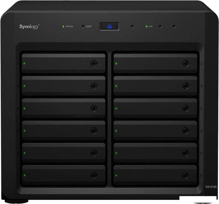 Сетевой накопитель Synology Expansion Unit DX1215II Сетевой накопитель Synology Expansion Unit DX1215II