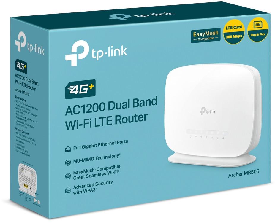 4G Wi-Fi роутер TP-Link Archer MR505